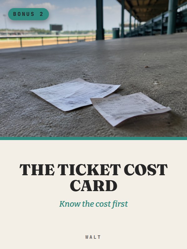 The Ticket Cost Card